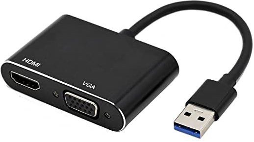 Etzin USB to HDMI VGA Adapter, USB3.0 to VGA HDMI Adapter Converter Support HDMI USB Adapter-image-13