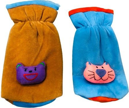 smily kid Premium, Daily Use attractive Teddy Baby Bottle Cover With Cute Cartoon-picture-25
