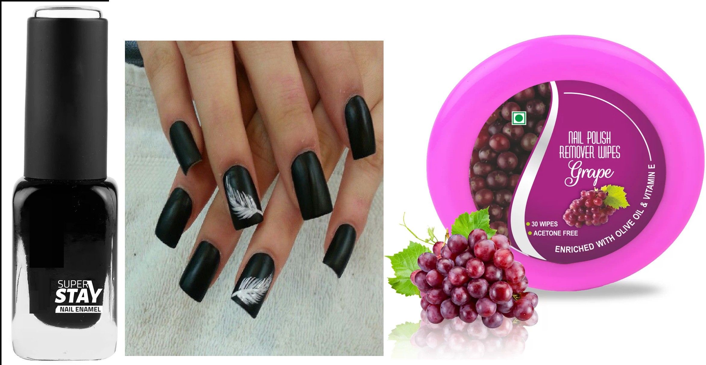 NAIL POLISH WITH NAIL REMOVER PADS-image-41