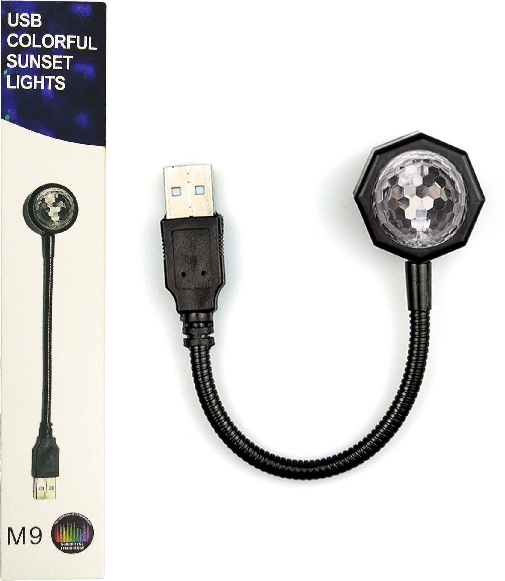 wrader Shower DISCO Light 7 Colors + 9 Functional Modes Disco Light for Car & Bedroom Shower Laser Light-picture-45