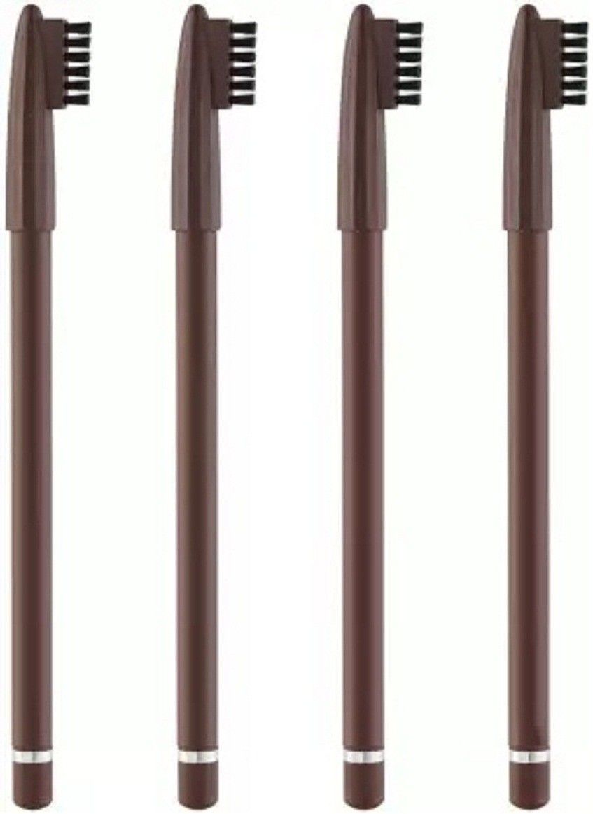 Eyebrow Pencil, Eye MakeUp 7.2 Gm Pack of 4 Brown-image-9