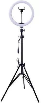JAMMY ZONES Big Selfie Ring Light 10" with 7ft Tripod Stand for video,Reels Studio J112 Flash