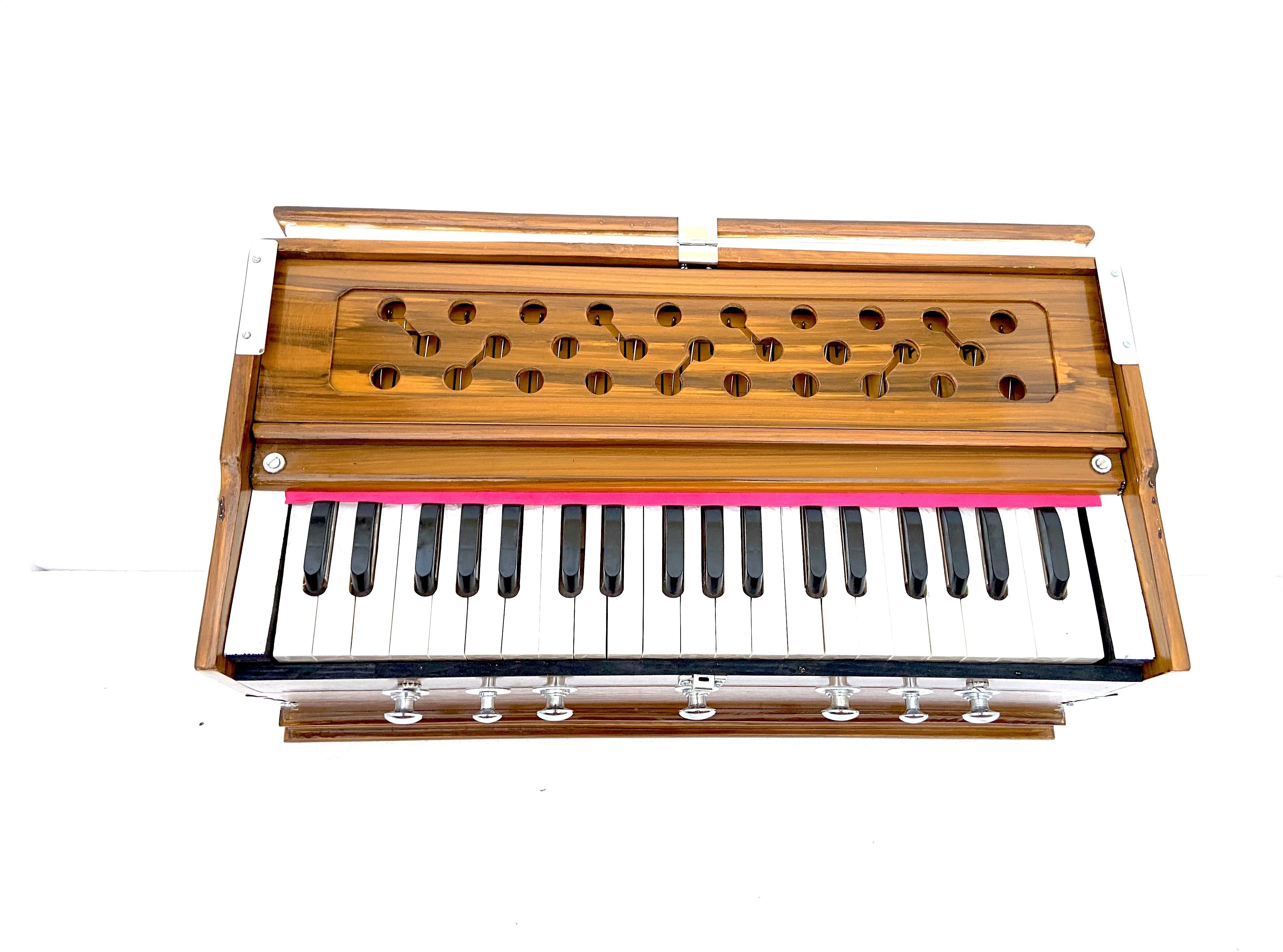 khalsa musical 39 Keys,7 Stopper, 2 Reeds (Bass- Male), With Cover 3.2 Octave Harmonium 39 Keys,7 Stopper, 2 Reeds (Bass- Male), With Cover 3.2 Octave Harmonium 3.2 Octave Hand Pumped Harmonium-picture-23