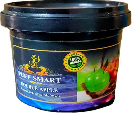 puff smart Premium Herbal 100g Double Apple Hookah Flavor-picture-15
