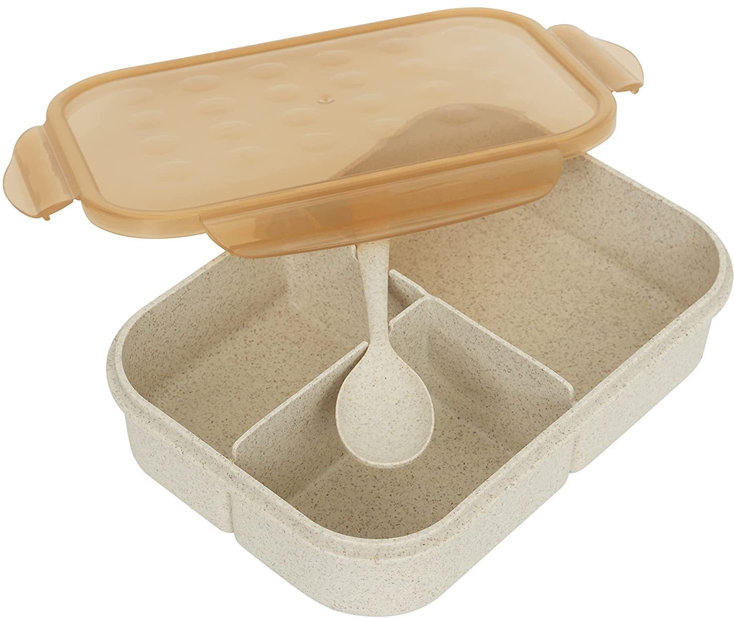 Lunch Boxes Microwave/Freezer/Dishwasher Safe Leak Proof Tiffin Box 1150ML 1 Containers Plastic Office Lunch Box-image-33