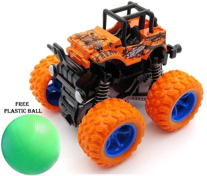 shalafi Mini Monster Racing Truck Toy Action car Toys +Plastic ball Sports Toys-picture-37