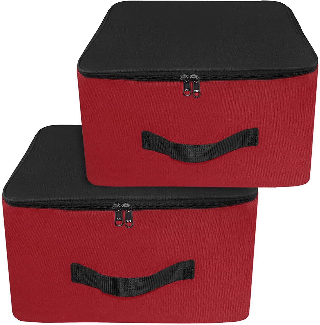 Billiondesigner 2 Pack Nylon Underbed Moisture Proof Wardrobe Organizer Storage Bag for clothes Poly-canvas Laundry Bag