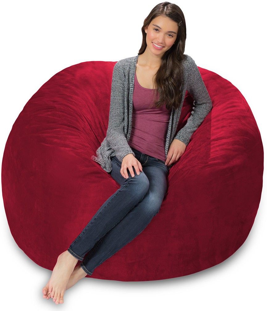 jumbo pouffe bean bag cover (without beans)