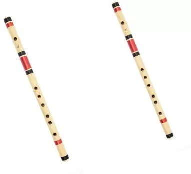 blue panther B-Scale (Set of 2) Bamboo Flute image 1