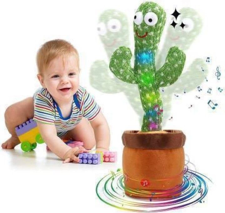 haulsale Dancing Talking Cactus Plush Toy, Wriggle, Singing, Repeats What You Say-61-picture-15