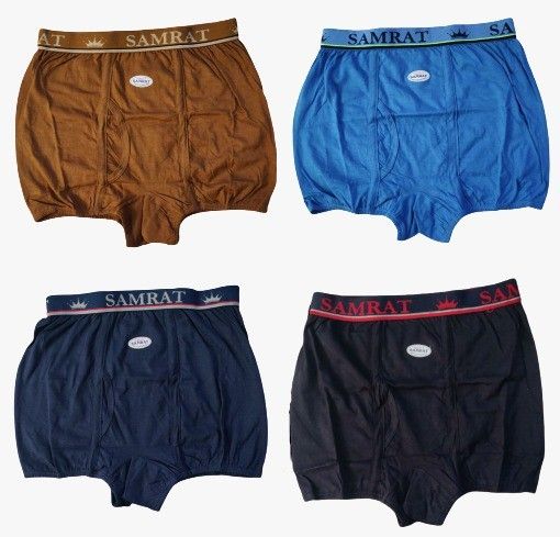 Pack of 4 Solid Men Trunk
