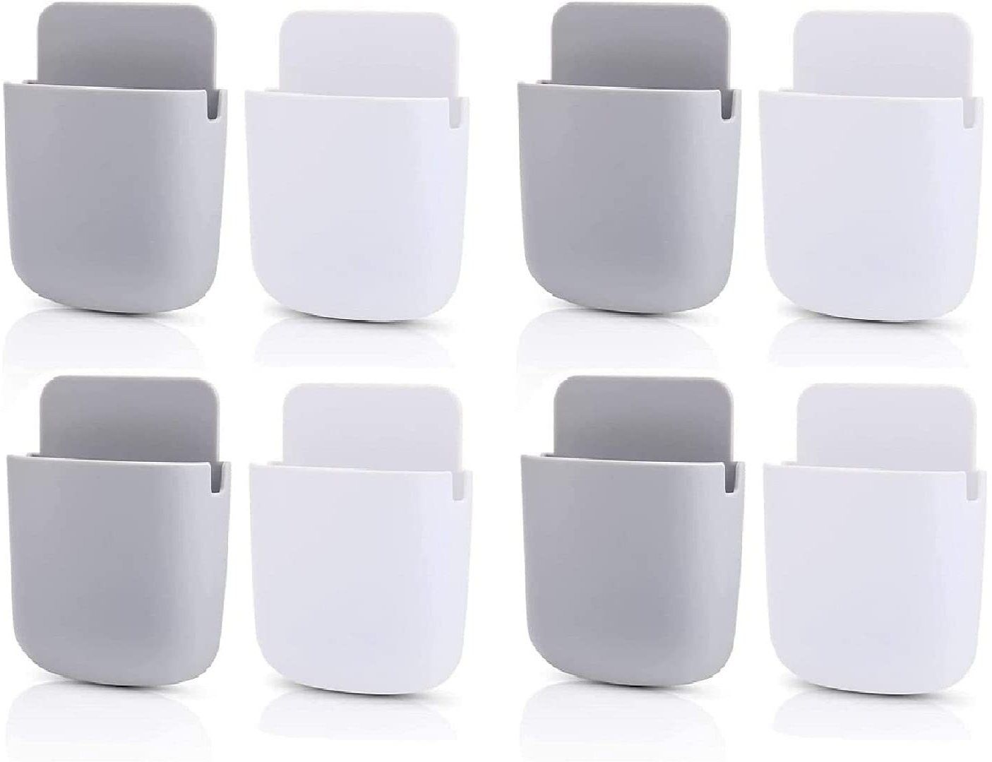 Infinex Wall Mounted Storage Box Remote Storage Organizer Case for TV Mobile Phone- 8 Pc Mobile Holder-picture-15