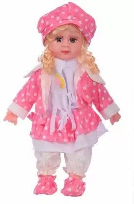 kdmaa Soft Singing Poem Girl Doll Cute Doll Set Musical Baby Doll for Kids (Multi )-picture-28