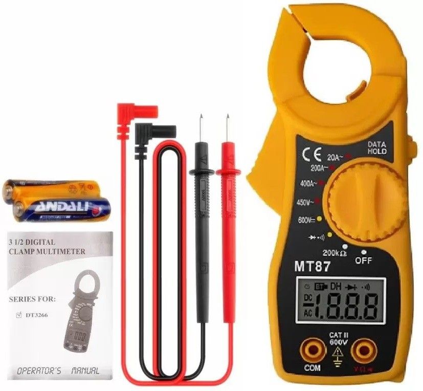 sg flash Mt-87 Mini Pocket Handheld Portable Digital Clamp Meter Digital Multimeter-picture-37