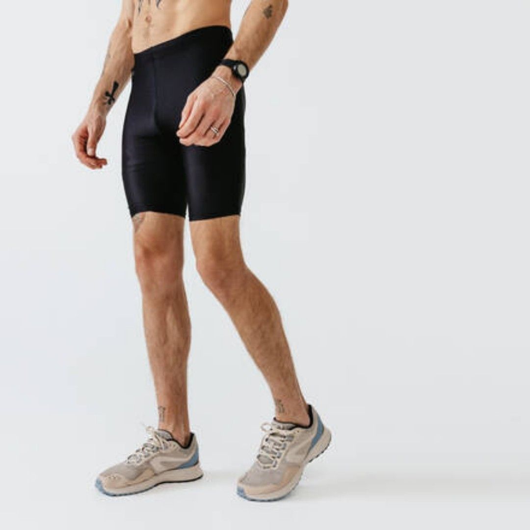 instylesports Solid Men Black Tights-picture-21