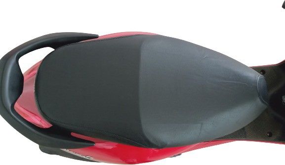 Yamaha Fascino Plain Seat Cover Black Single Bike Seat Cover For Yamaha Fascino