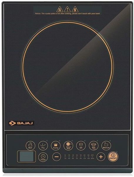 bajaj by bajaj electricals limited 1300 W Induction Cooktop Push Button image 1