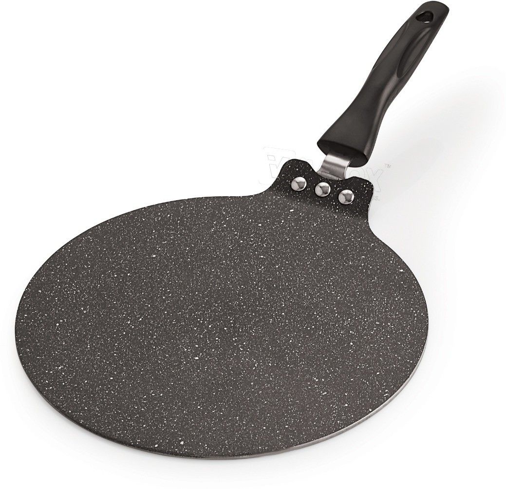 Hemji 4mm-Thick Super Flat 280mm Tava induction Non stick Dosa and Roti Tawa 28 cm diameter