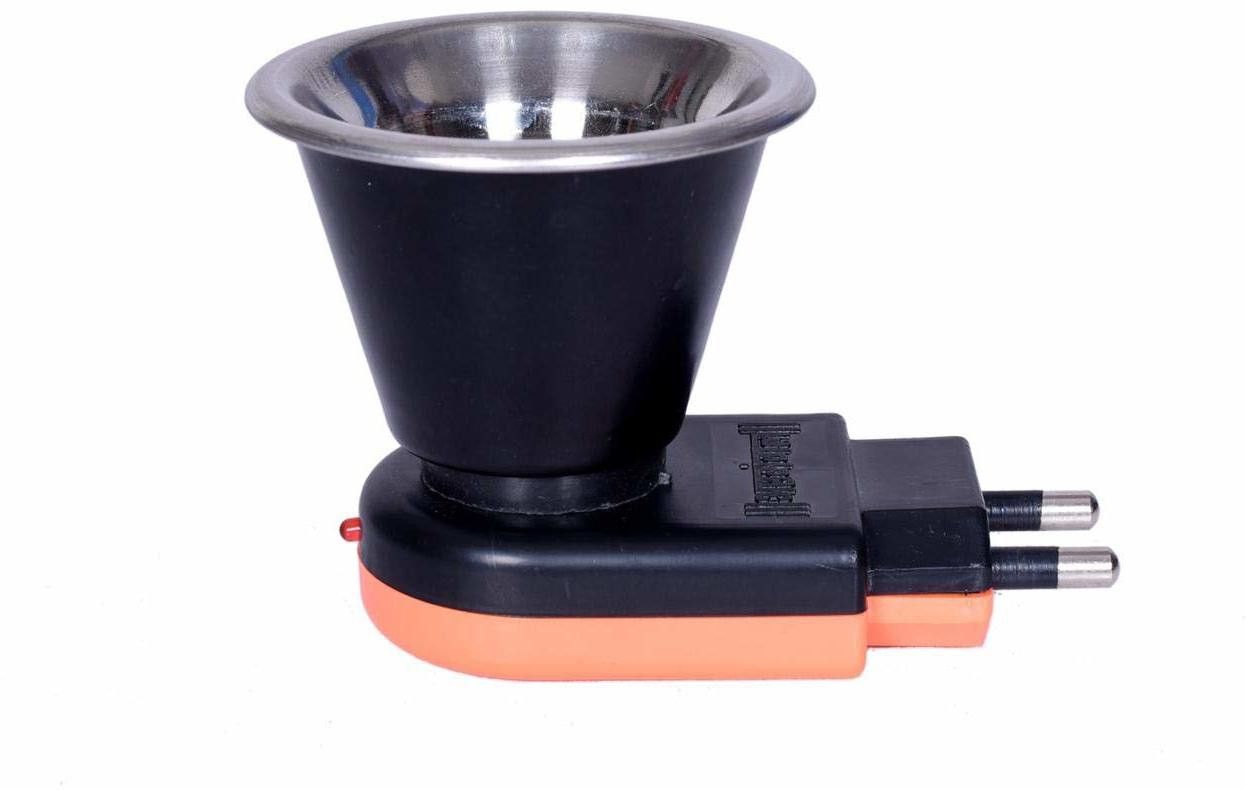Kapoor Dani Camphor Burner Diffuser Direct Plug in Mini Magic Wooden Wooden Incense Holder-image-1