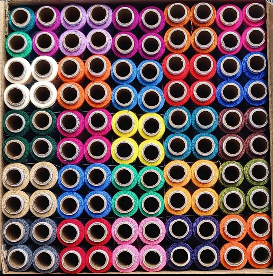 shital THREAD BOX 100 SPOOL PACK Thread Pick image 1