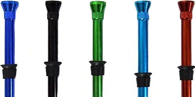 puff smart Metal Bong Shooter Mouth Tip Filters 8cm 5 Pcs Aluminium Outside Fitting Hookah Mouth Tip-picture-27