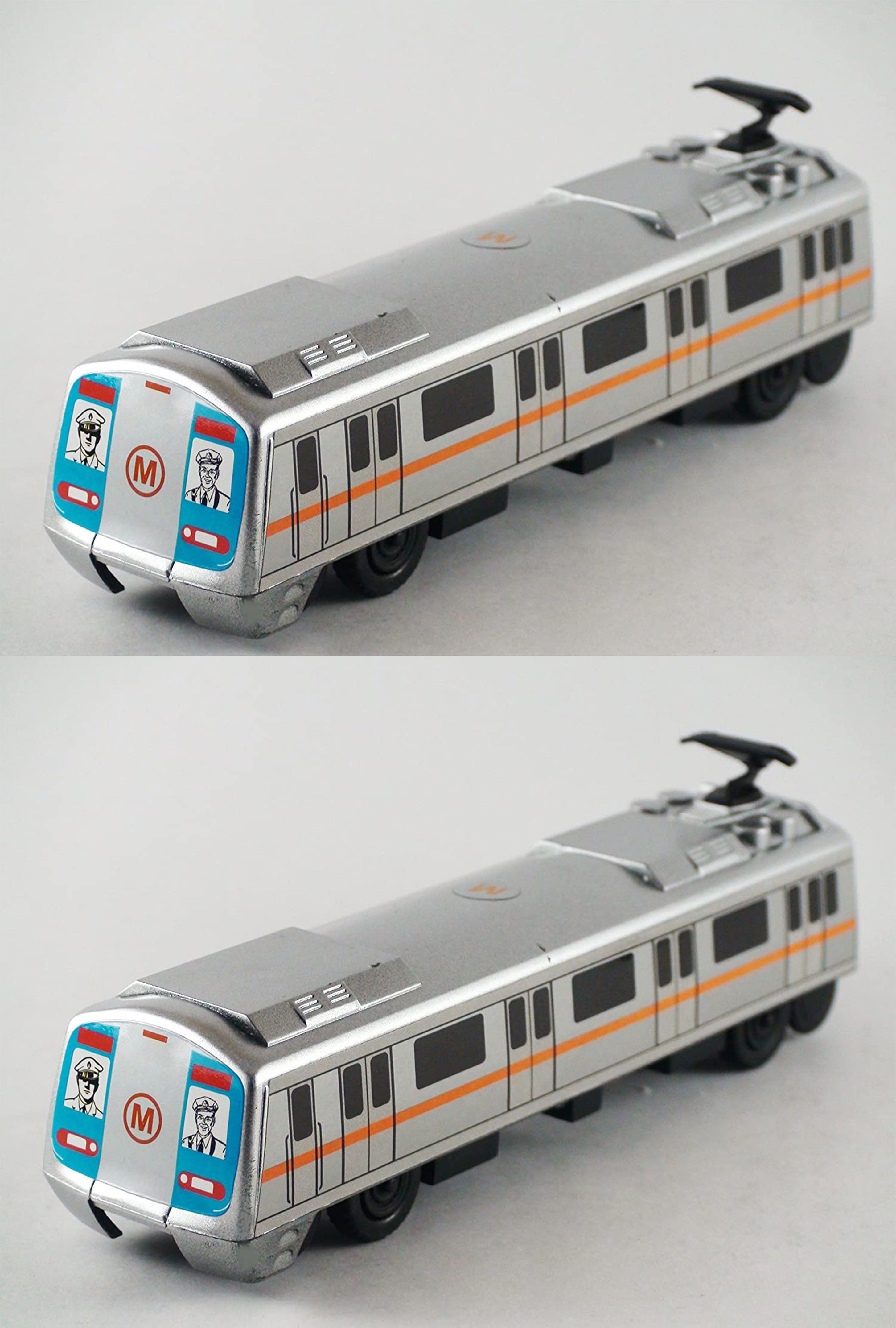 centy Metro Train - Pull Back Toy - ( Pack of 2, Multicolor )-picture-4