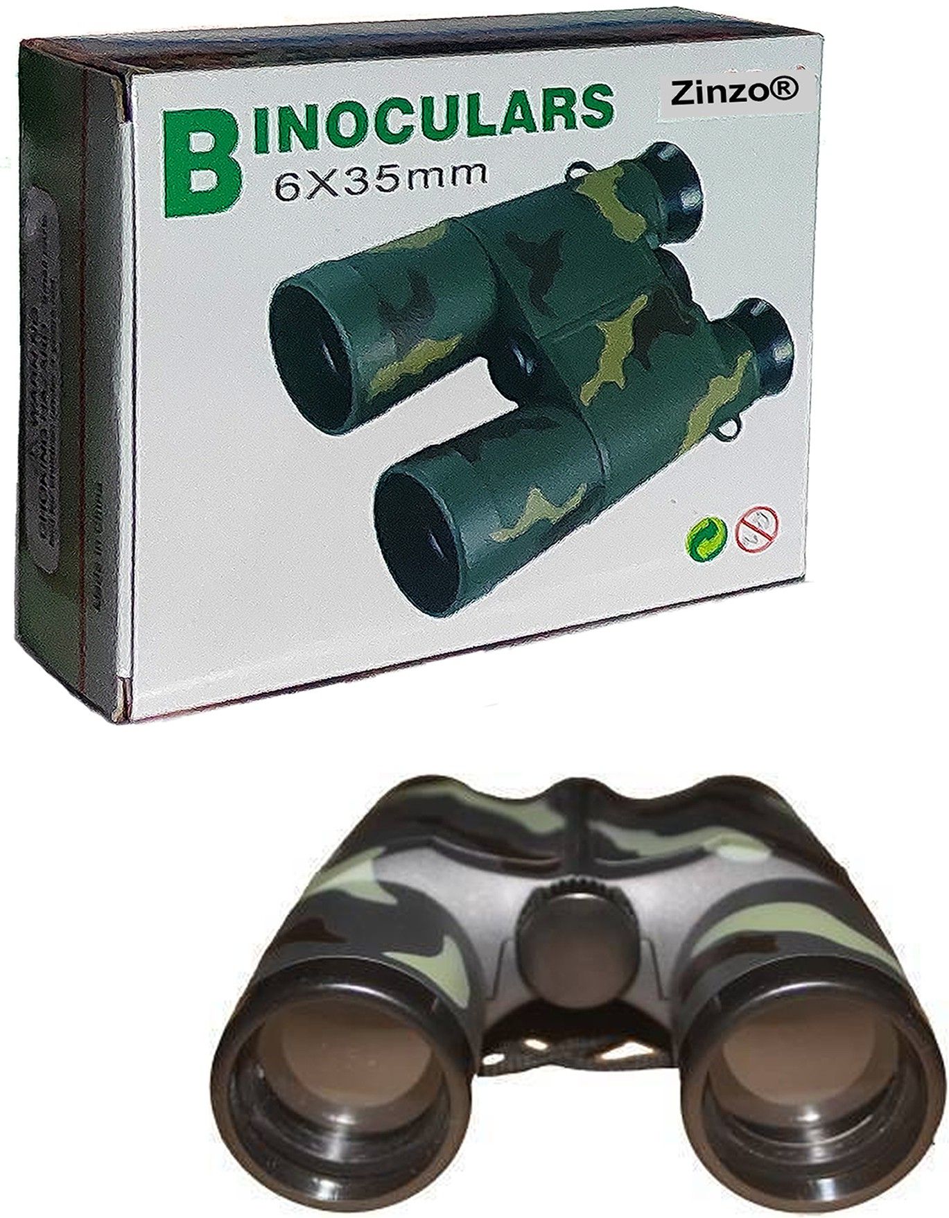 Zinzo 6x35mm Zoom Waterproof/Fog-Proof Roof Prism Polarised HD Professional Binoculars-image-19