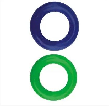 Tennikoit Rubber Ring Simple Ring Plain Ring ( Pack of 2) Rubber Tennikoit Ring