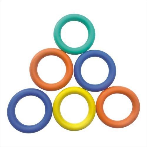 dinetic Tennikoit Rubber Ring Simple Ring Plain Ring ( Pack of 6) Rubber Tennikoit Ring-picture-35