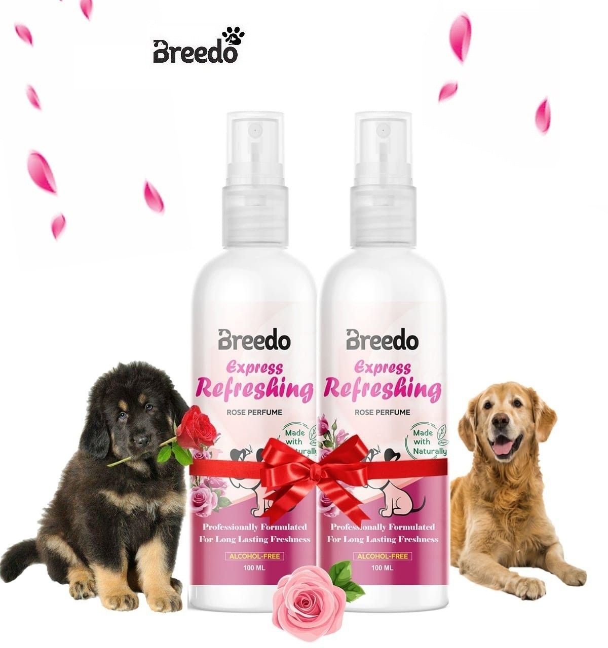 Dog (Pack of 2) Dog Need Refreshing Rose Perfume + Refreshing Rose Perfume Natural Cologne-image-42