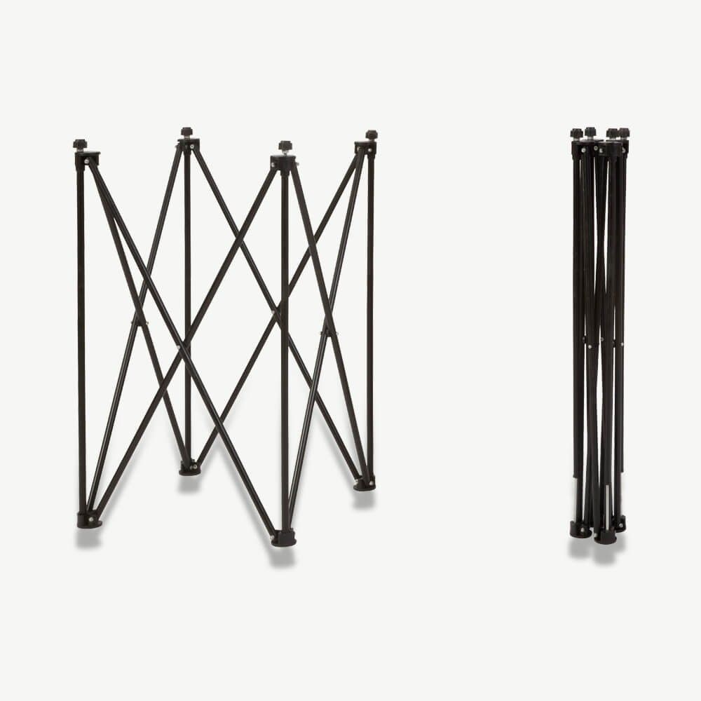hhs sports Carrom Stand Iron Easy Foldable Height Adjustable Carrom Stand Carrom Stand-picture-28