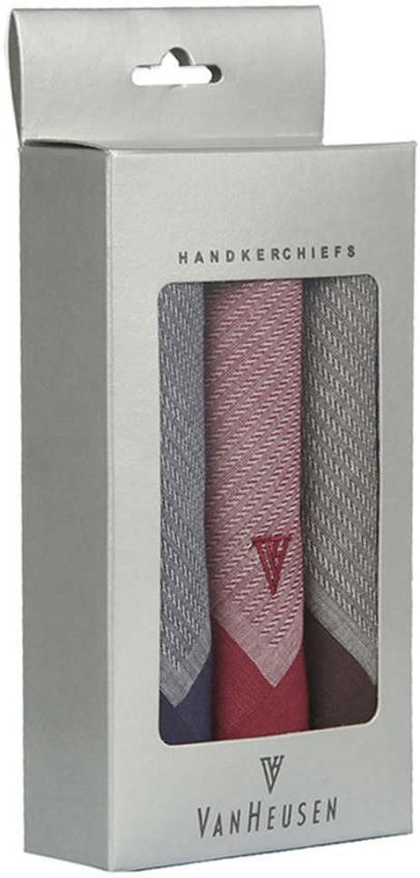 VAN HEUSEN Men's Cotton Dark Color Handkerchief with brand Logo ["Blue","Brown","Maroon"] Handkerchief-picture-13
