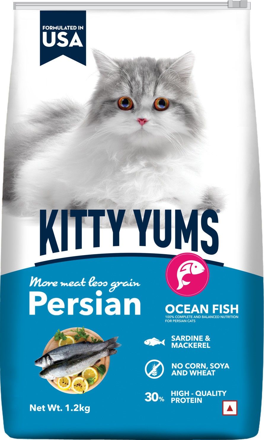 Persian Ocean Fish 1.2 kg Dry Adult Cat Food-image-15