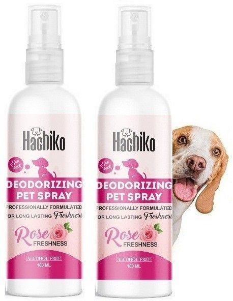 hachiko (Combo of 2) Dog Deodorizing Body Spray + Deodorizing Body Spray For All Dog Natural Cologne-picture-38
