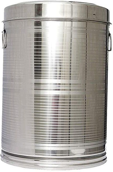 Stainless Steel Air Tight 15 Litre Kothi/Drum 15 L Drum