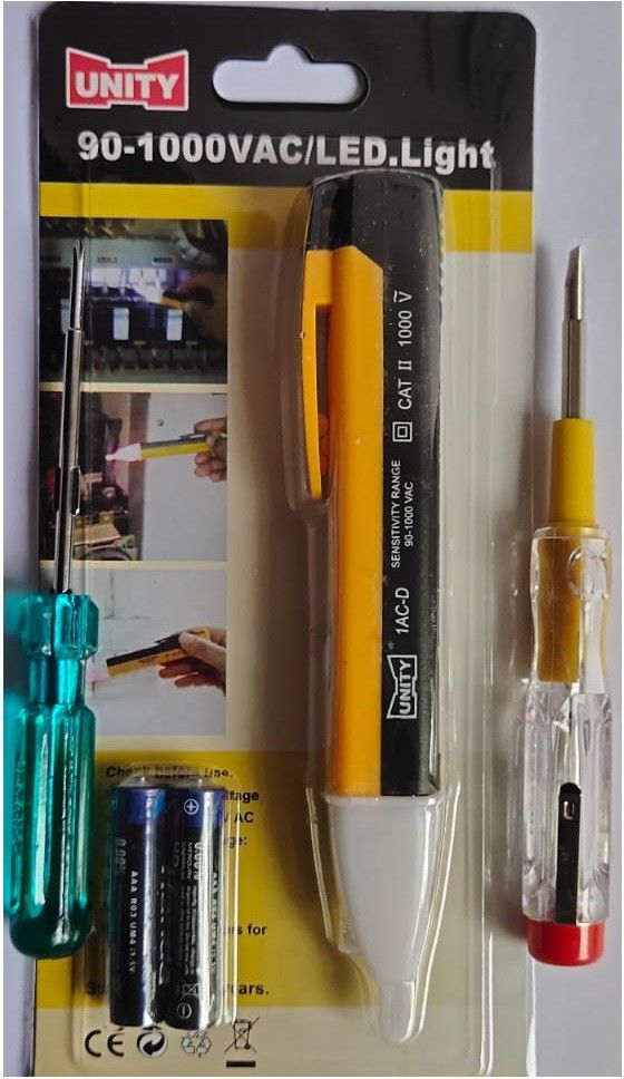 4 PCS Tester Voltage Non Contact Electric Voltage Power Detector Continuity Digital Voltage Tester-image-13