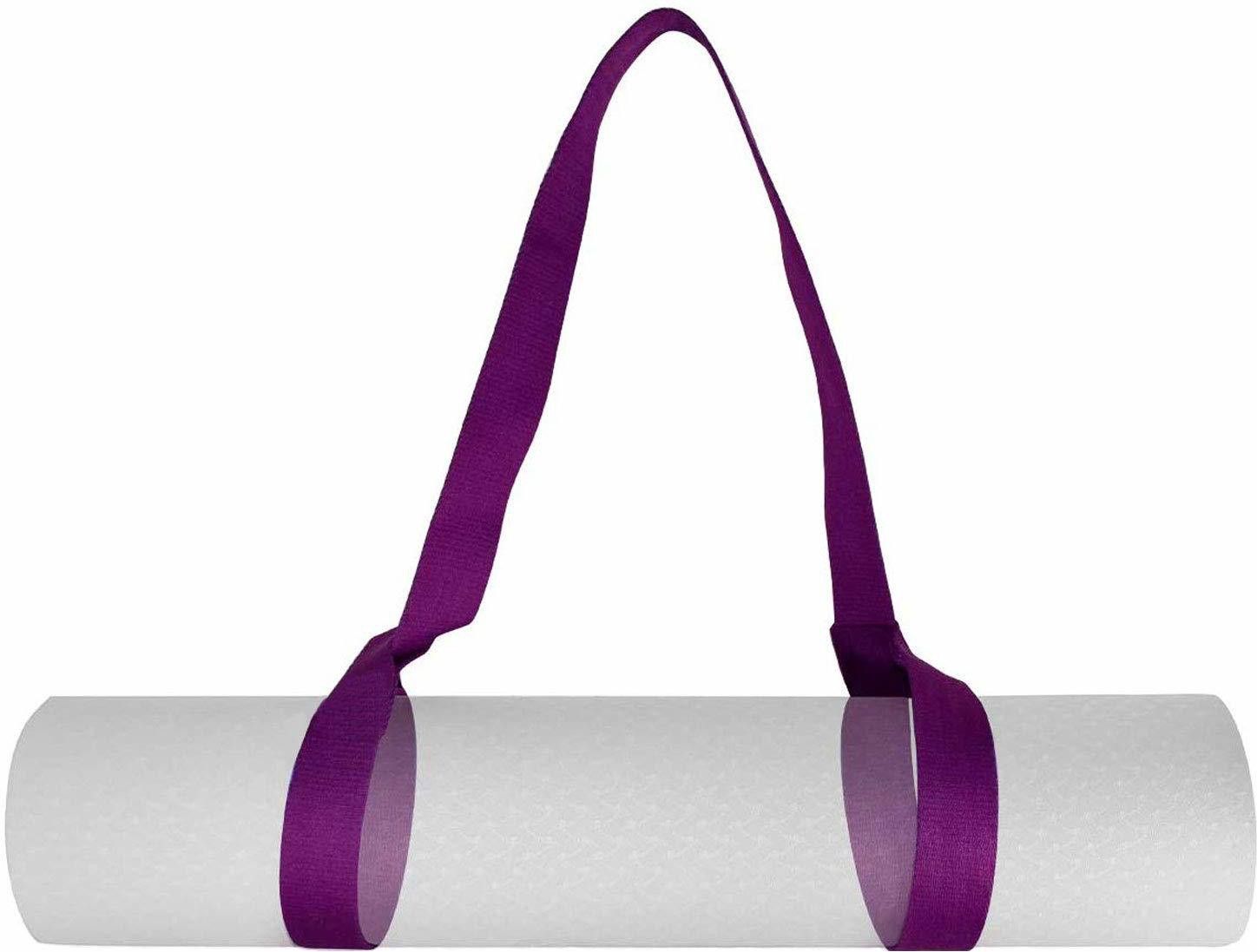 strauss Yoga Mat Strap | Yoga Mat Holder | Yoga Mat Carry Strap Cotton Yoga Strap-picture-0