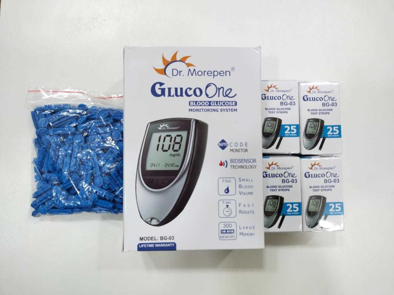 dr. morepen GLUCO ONE BG-03 Glucometer-picture-38