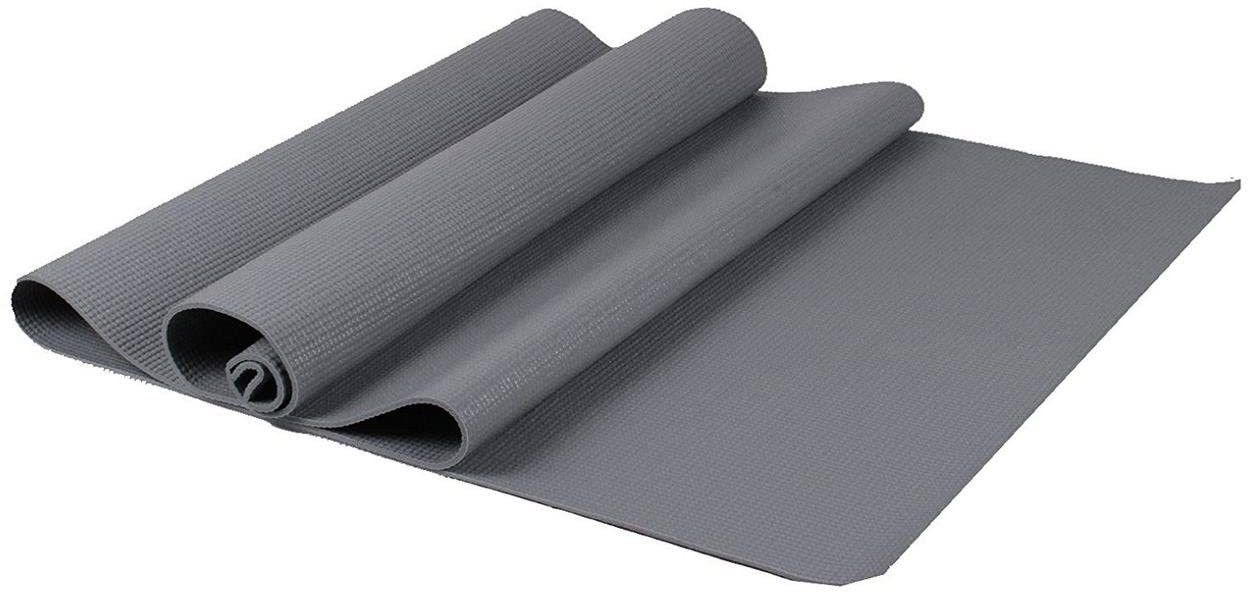 Yoga Mat for Men and Women EVA Material, 4mm Thick Exercise Mat for Workout Yoga Grey 4 mm Yoga Mat-image-25