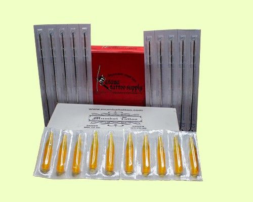 mumbai tattoo WHITE 3RS - 3RT COMBO PACK Disposable Round Shader Tattoo Needles-picture-10