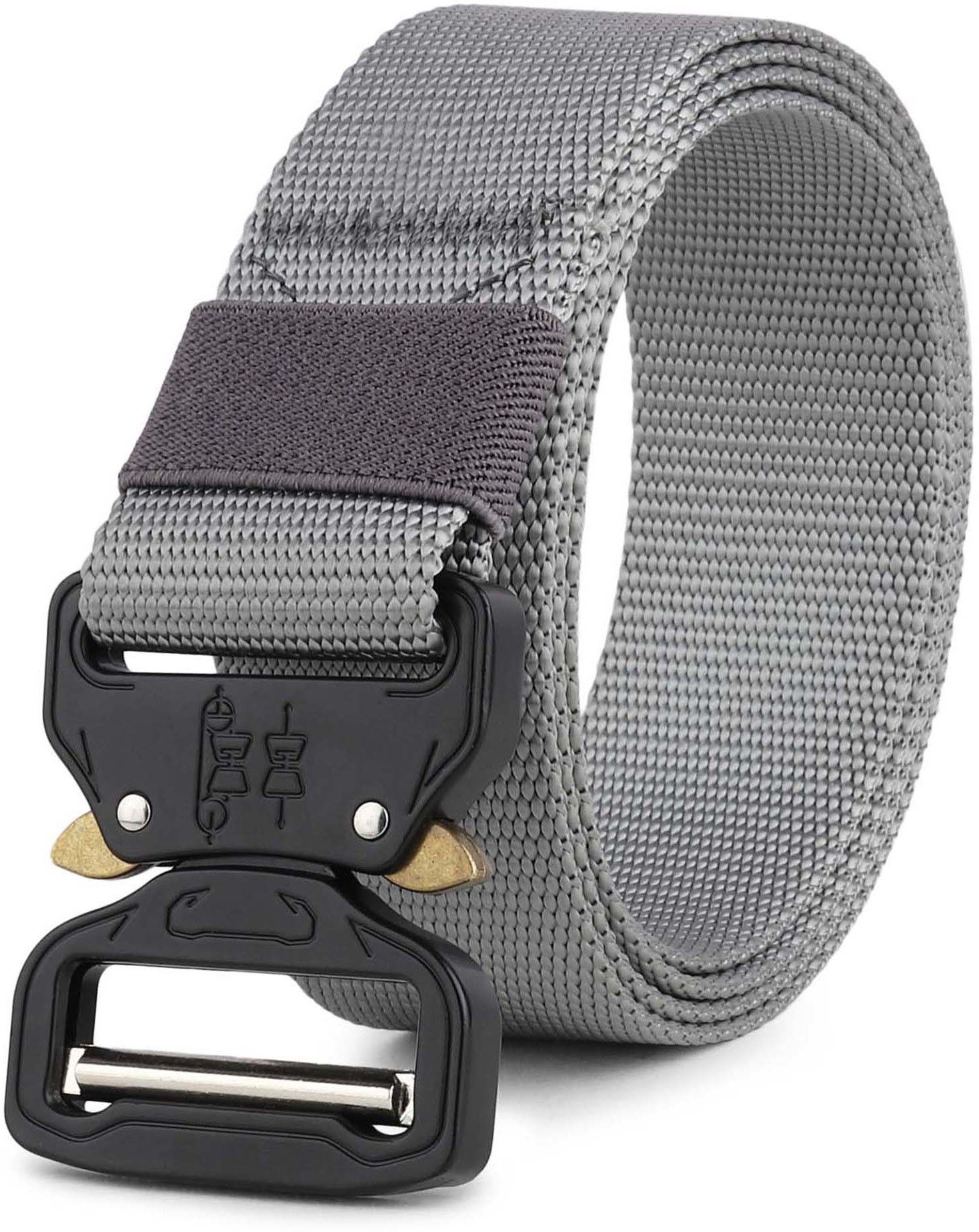 Men Grey Nylon Belt-image-33