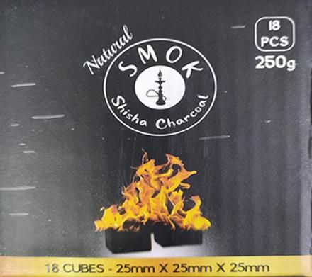 Natural Smok Coconut coal ( Net Weight - 250g, 18 Pcs ) Hookah Charcoals-image-15