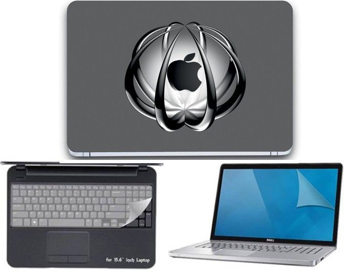 I-Birds Enterprises 3 IN 1 Laptop Skin, Key Guard & Screen Protector For 15.6 inch Laptop combo-3491 Combo Set-picture-51