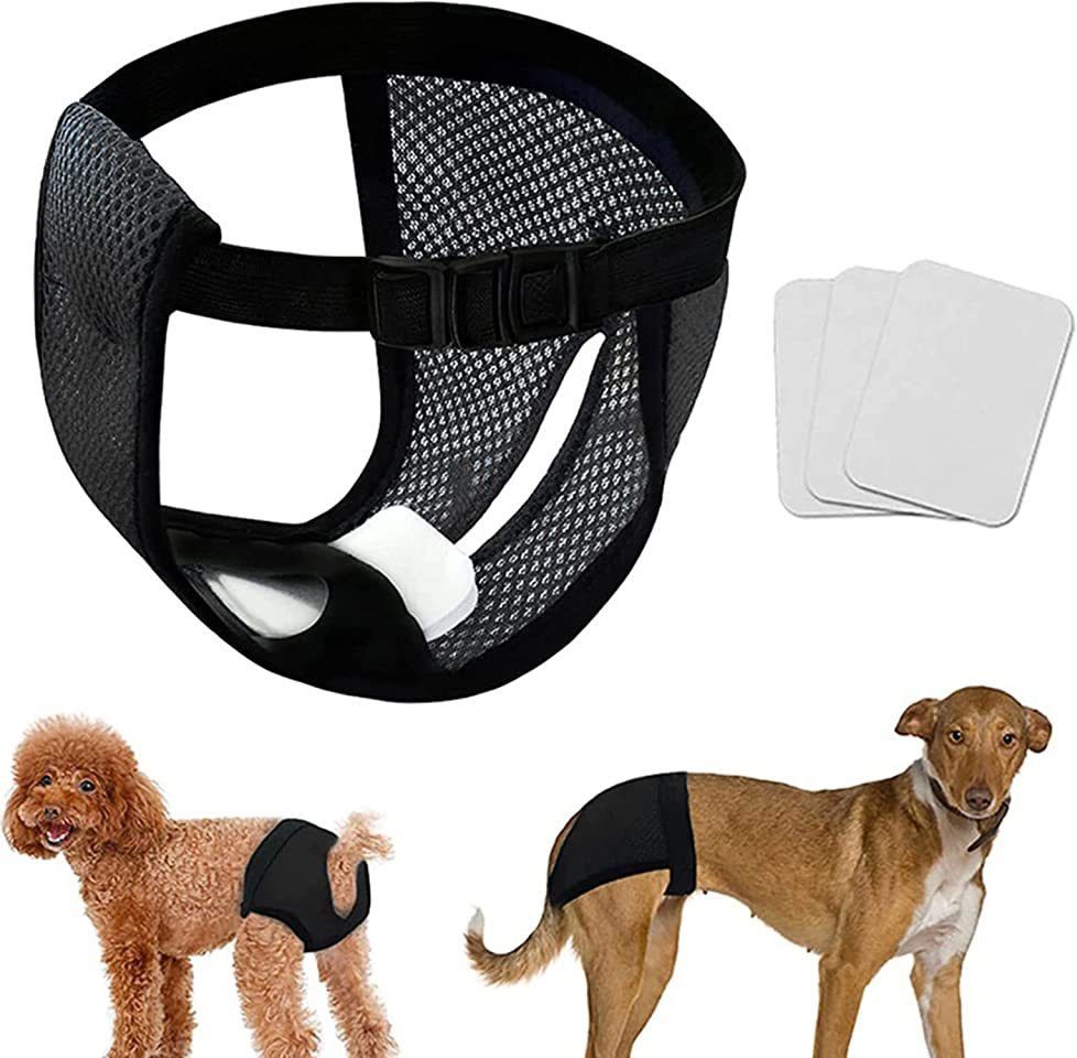 hasthip Pet Use Breathable Reusable Female Dog Diapers with 3 Absorbption Disposable Dog Diapers-picture-41