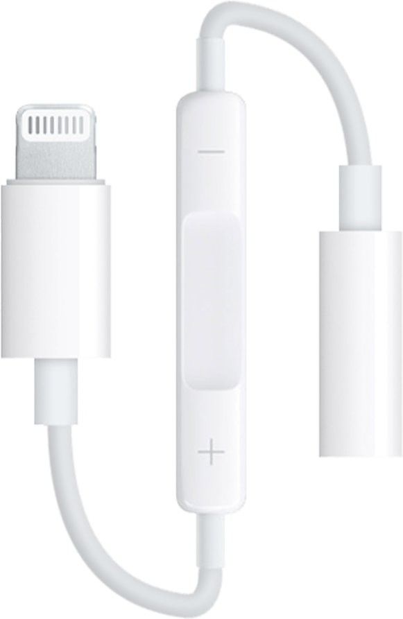 ENMORA White Lightning To Headphone Jack Adapter Model Mh020 (Android, iOS) Y37 Phone Converter-image-36
