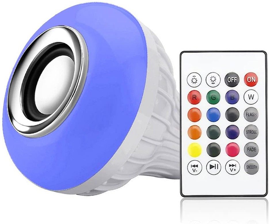 Zohlo Multicolor Bluetooth Color Changer LED Light Bulb Built-in Speaker Smart Bulb-image-8