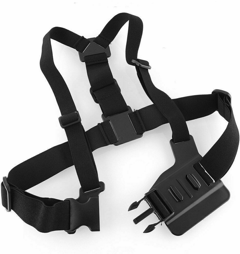 TECHGEAR Smart Chest Belt Action Camera Mount For GoPro Hero1 2 3 Series Strap Strap-image-24