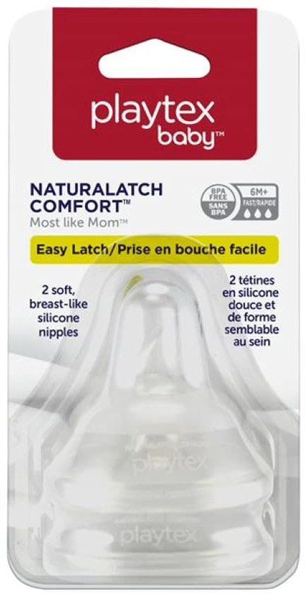 Natural Latch Nipple, 2-Count Fast Flow Nipple-image-38