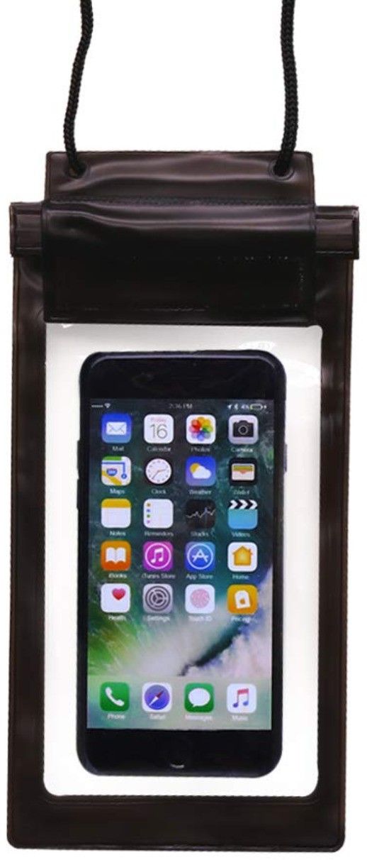 noir homes Pouch for Waterproof Plastic Mobile Cover for Rain, Compatible Up to 7" Mobile, Touch Sensitive-picture-11