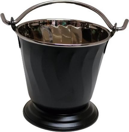 dynore Stainless Steel Black Matt Serving Bucket/Balti/Gravy Serving Bucket Gravy Bucket Serving Set-picture-22